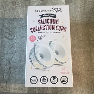Legendairy milk collection cups - brand new
